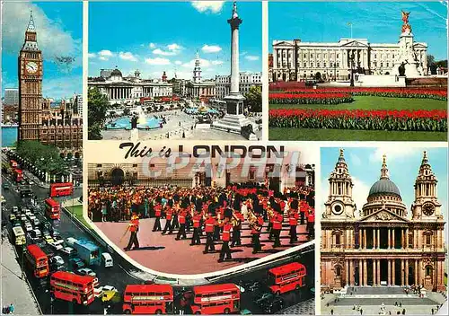 Cartes postales moderne London Militaria Autobus