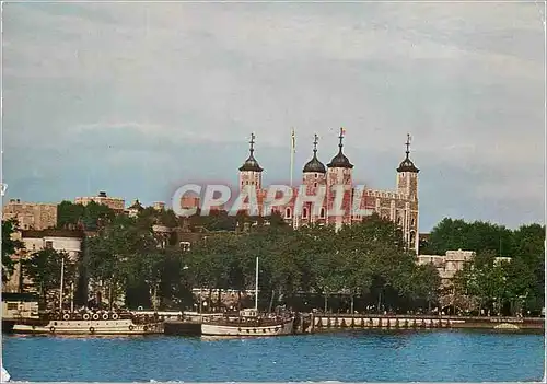 Cartes postales moderne Tower of London and River Thames from South West