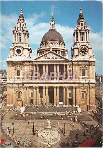 Moderne Karte St Paul's Cathedral London