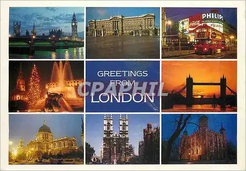 Cartes postales moderne Greeting from London