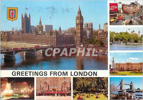 Cartes postales moderne Greeting from London