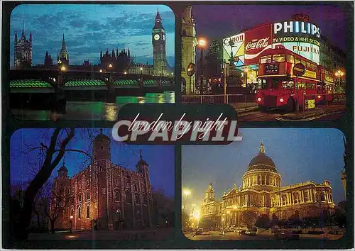 Cartes postales moderne London by Night
