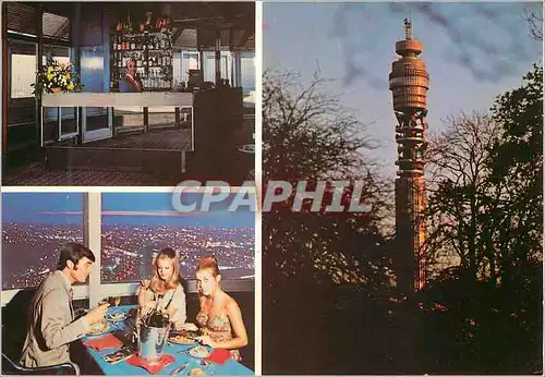 Cartes postales moderne Top of the Tower Restaurant Maple Street