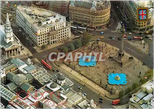 Moderne Karte London Trafalgar Square by Air