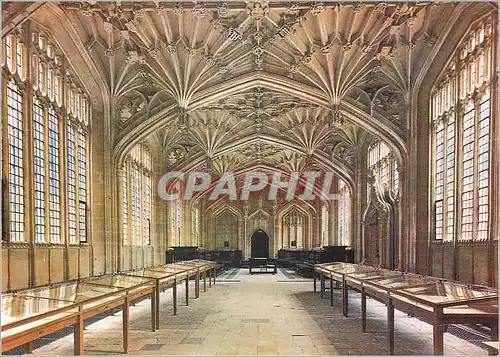 Cartes postales moderne Magdalen Library Oxford Divinity School