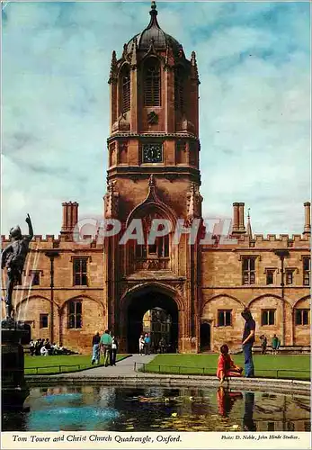 Cartes postales moderne Tom Tower and Church Quadrangle Oxford