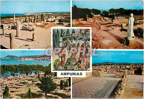 Cartes postales moderne Ampurias Costa Brava