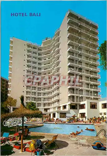 Moderne Karte Hotel Bali El Arenal (Mallorca)