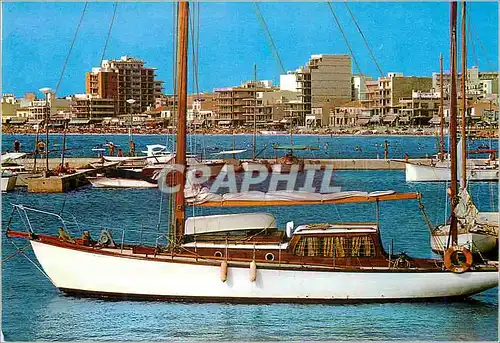 Cartes postales moderne El Arenal Mallorca Bateaux