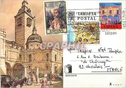 Cartes postales moderne Calle Del Arenal San Gines