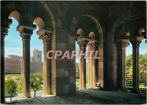 Cartes postales moderne Avila Basilique de Saint Vincent Arcs du Clocher