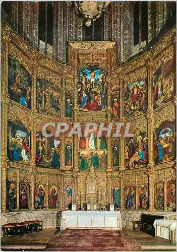 Cartes postales moderne Avila Retable du Maitre Autel de la Cathedrale