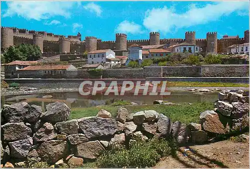 Cartes postales moderne Avila L'Adaja et Murailles