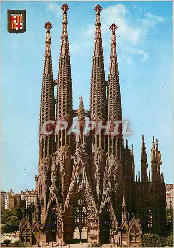 Cartes postales moderne Barcelona Temple de la Sainte Famille