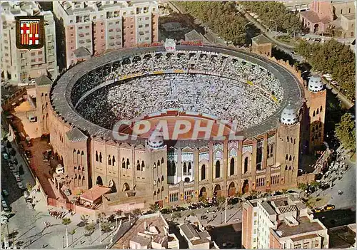 Cartes postales moderne Barcelona Place des Taureaux Monumental Corrida