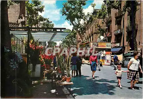 Cartes postales moderne Barcelona Ramblas