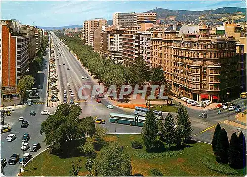 Cartes postales moderne Barcelona Palaza Calvo Sotelo Y Gralmo Franco