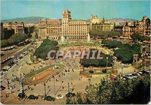 Cartes postales moderne Barcelona Plaza de Cataluna