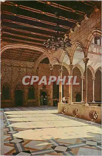 Cartes postales moderne Barcelona Palais de la Diputacion Chapelle Saint Georges