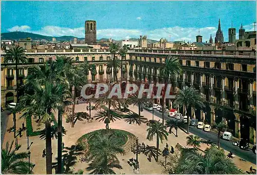 Cartes postales moderne Barcelona Place Royal