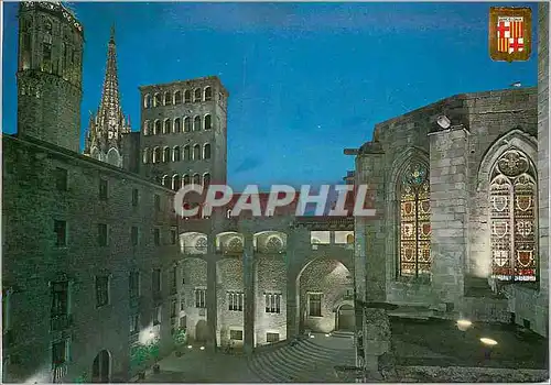 Cartes postales moderne Barcelona Barri Gotic Place du Roi