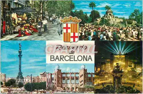 Cartes postales moderne Recuerdo de Barcelona