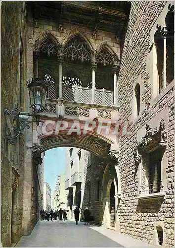 Cartes postales moderne Barcelona Quartier Gothique Rue de L'Eveque Irurita