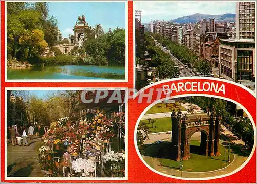 Cartes postales moderne Barcelona