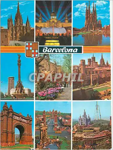 Cartes postales moderne Barcelona Divers Aspects