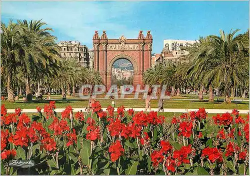 Cartes postales moderne Barcelona Arc de Triomphe