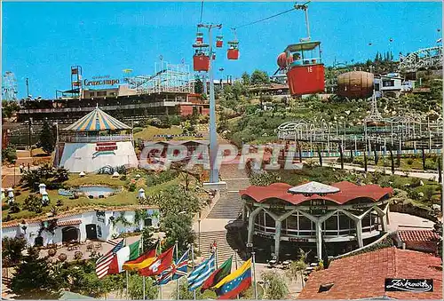 Cartes postales moderne Barcelona Parc de Montjuich Transbordeur
