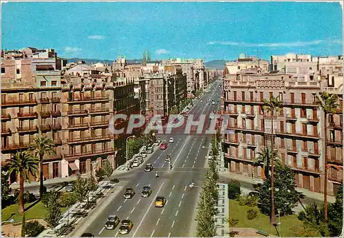 Moderne Karte Barcelona Rue Arogon