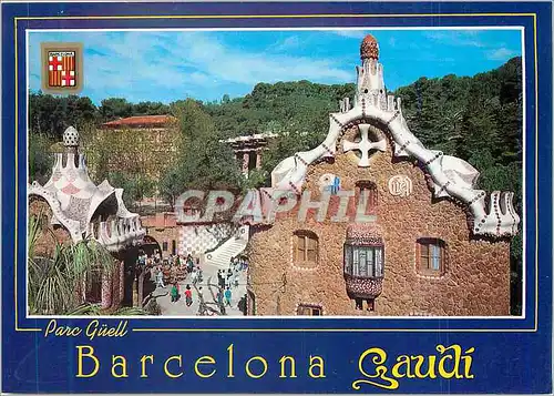 Moderne Karte Barcelona Parc Guell