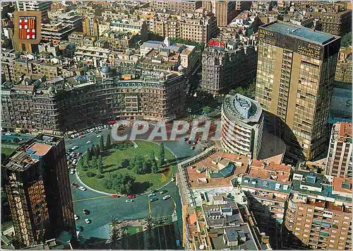 Cartes postales moderne Barcelona Place Francesc Macia Vue Aerienne