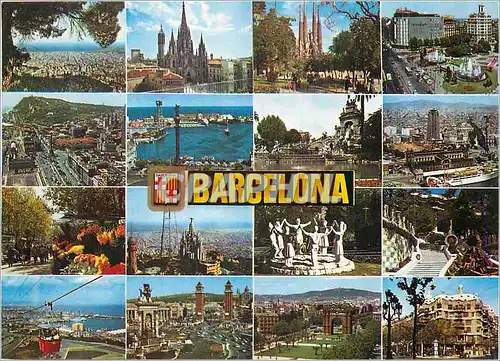 Cartes postales moderne Barcelona Divers Aspects