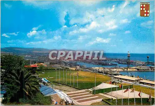 Cartes postales moderne Barcelona Perspectivo Desde Montjuic