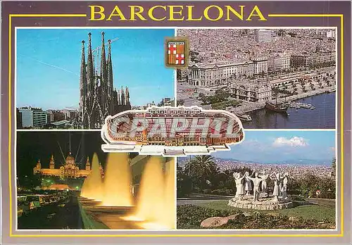 Cartes postales moderne Barcelona Divers Aspects