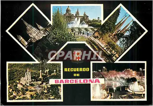 Cartes postales moderne Recuerdo de Barcelona