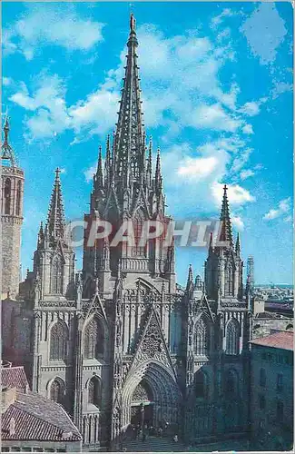 Moderne Karte Barcelona La Catedral