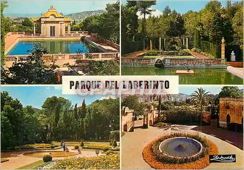 Cartes postales moderne Barcelona Parque Del Laberinto