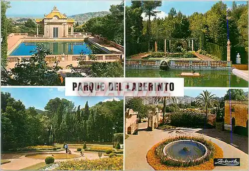 Cartes postales moderne Barcelona Parc du Laberinto