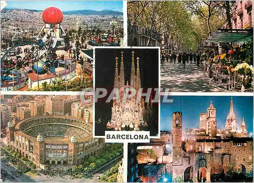 Cartes postales moderne Barcelona