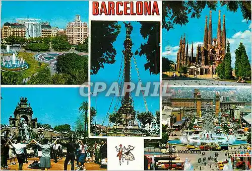 Cartes postales moderne Barcelona