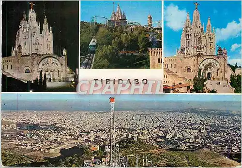 Cartes postales moderne Barcelona Tibidabo