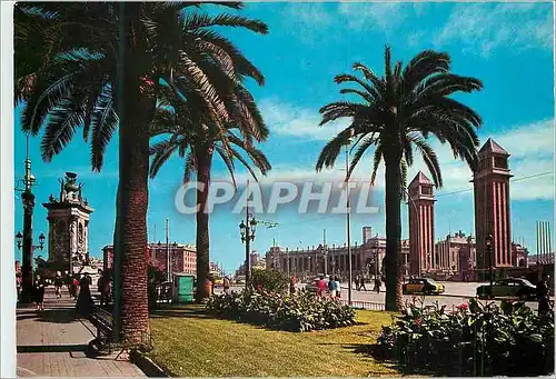 Cartes postales moderne Barcelona Place d'Espagne