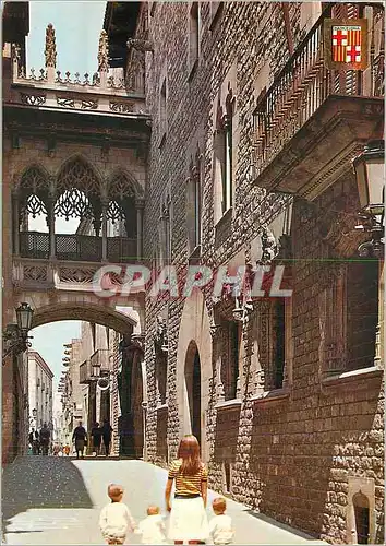 Cartes postales moderne Barcelona Rue du Obispo