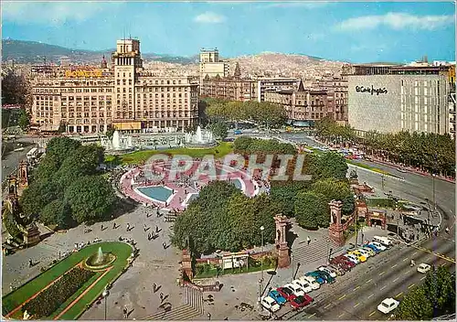 Cartes postales moderne Barcelona Plaza de Cataluna