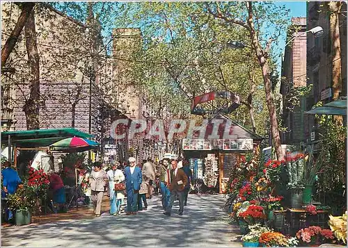 Cartes postales moderne Barcelona Ramblas de Las Flores