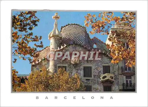 Cartes postales moderne Barcelona Casa Batllo (1904 1906) Antoni Gaudi