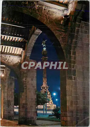 Cartes postales moderne Barcelona Monumento a Colon